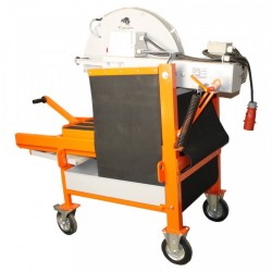 Машина за рязане на тухли, естествен камък и керемида Bisonte KTV 650E